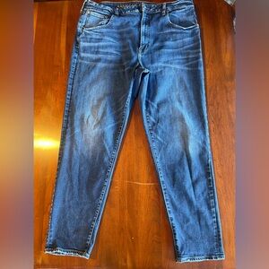 Men’s American Eagle 38x34 Relaxed Flex tapered leg jeans blue